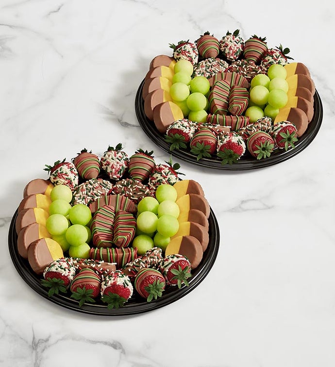 Perfectly Plated™ Holiday Dipped Fruit Platter